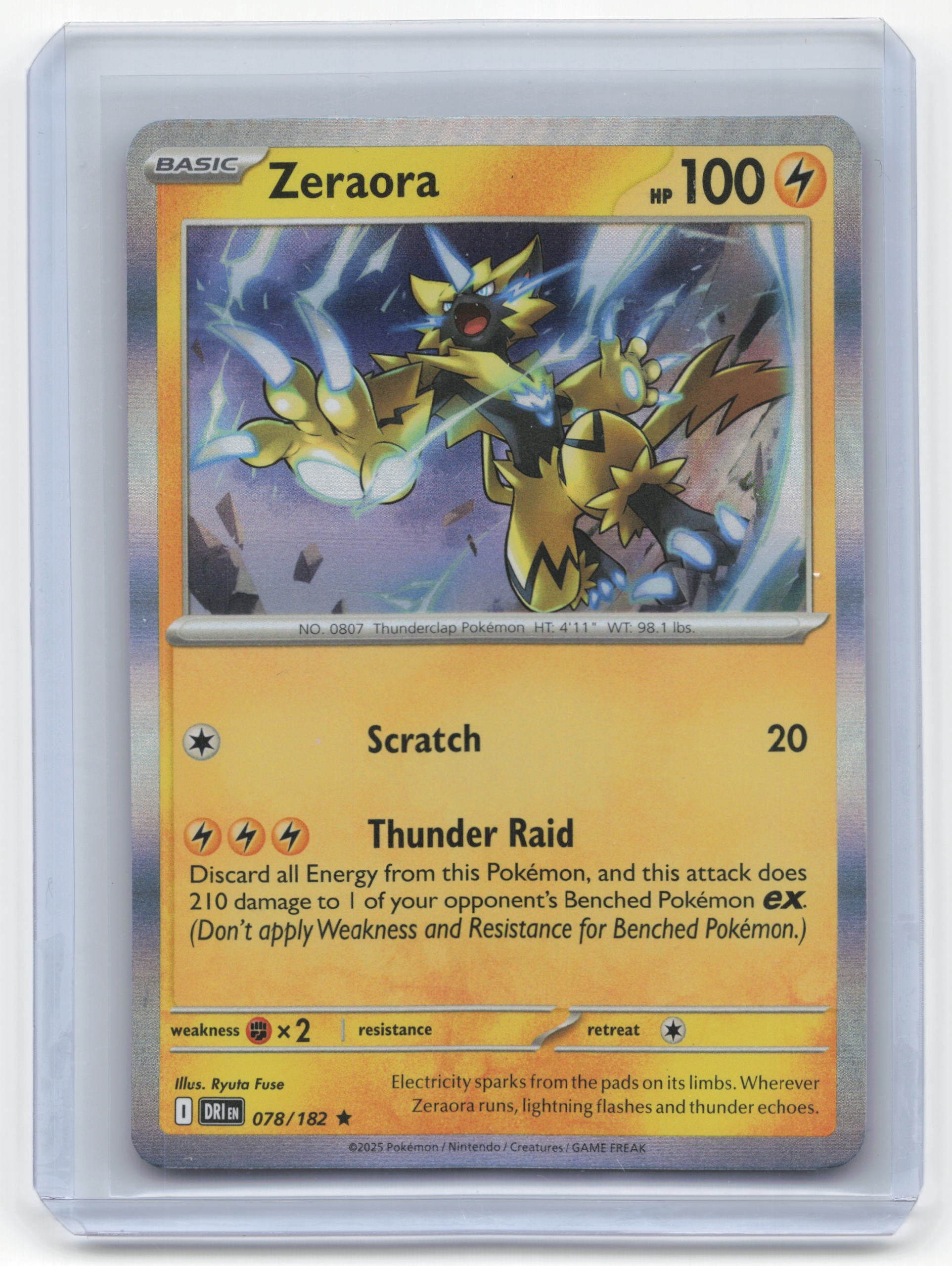 Zeraora Card
