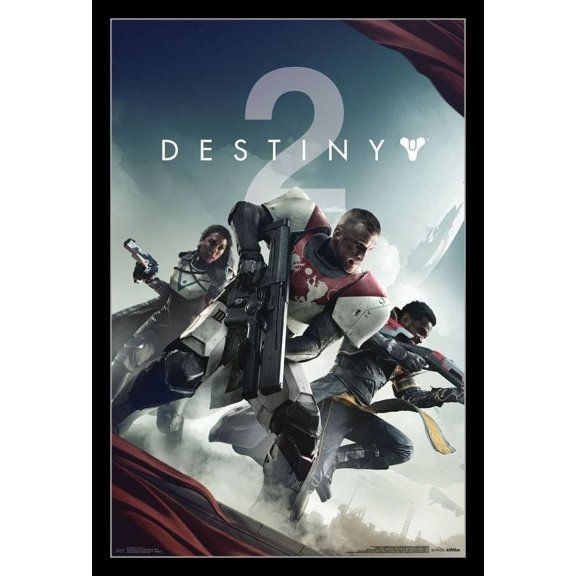 Destiny 2 - Key Art Laminated & Framed Poster Print (22 x 34)