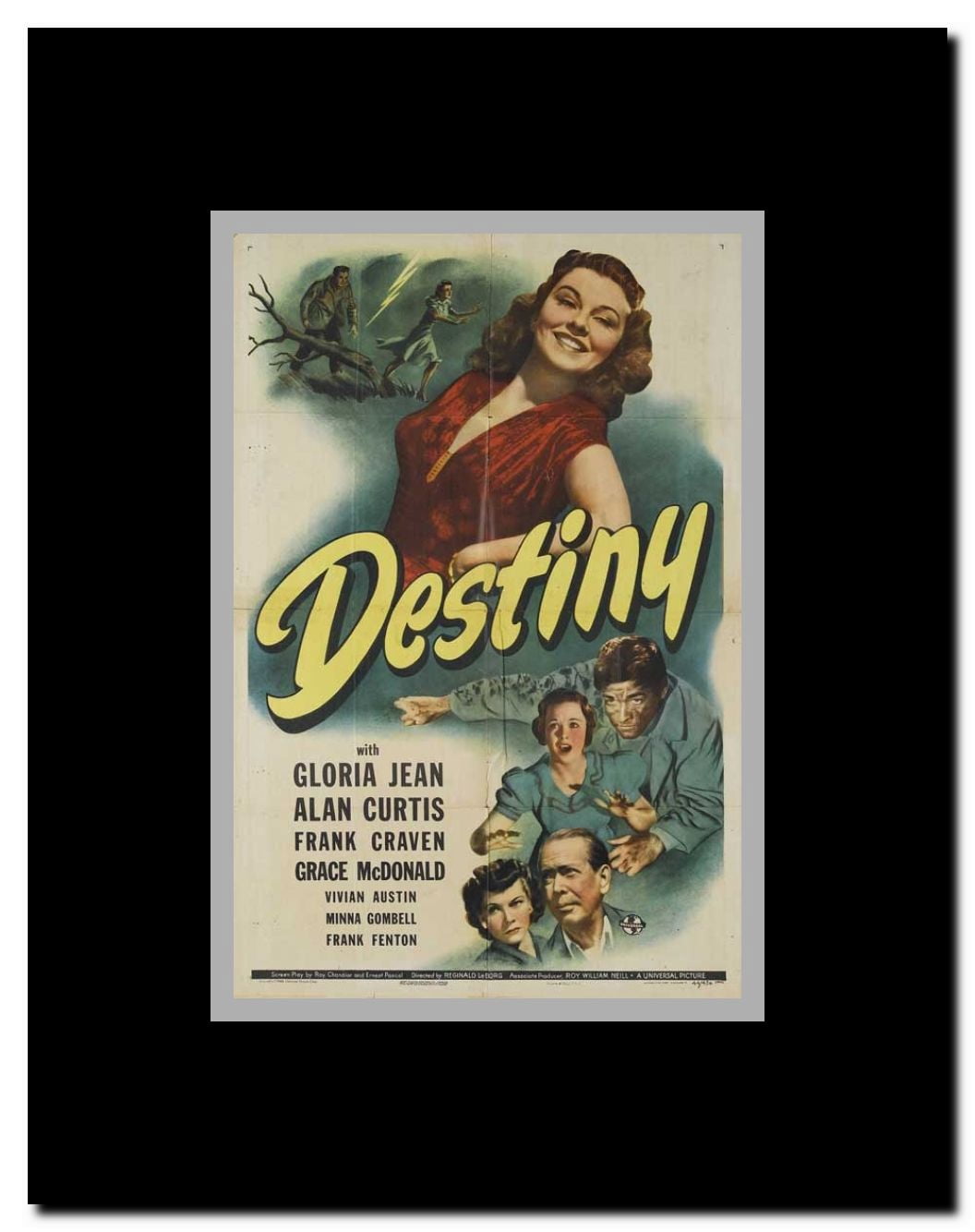 Destiny Framed Movie Poster