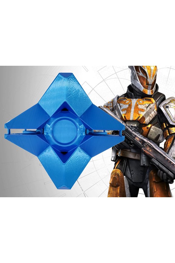 Destiny Ghost Life-Size 3D Replica Model – Action Figure Collectible (4"x4"x3")