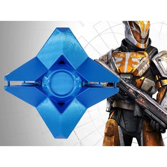 Destiny Ghost Life-Size 3D Replica Model – Action Figure Collectible (4"x4"x3")