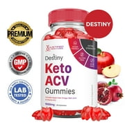 Destiny Keto ACV Gummies 1000MG Dietary Supplement 60 Gummys