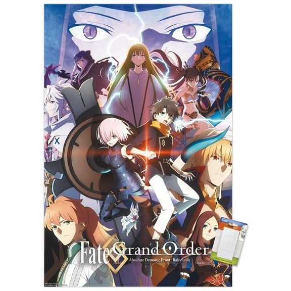 Fate/Grand Order Key Art Group Wall Poster, 22.375" x 34"
