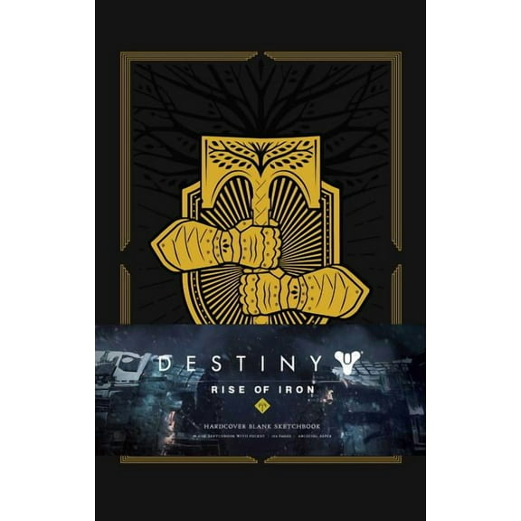 Destiny: Rise of Iron: Blank Hardcover Sketchbook (Hardcover)