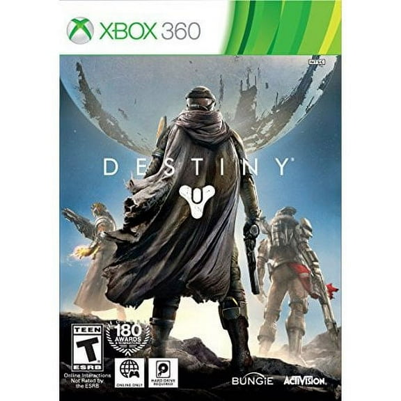 Pre-Owned Destiny Standard Edition Shooter for Xbox 360, 1 Offline Player, Parental Controls