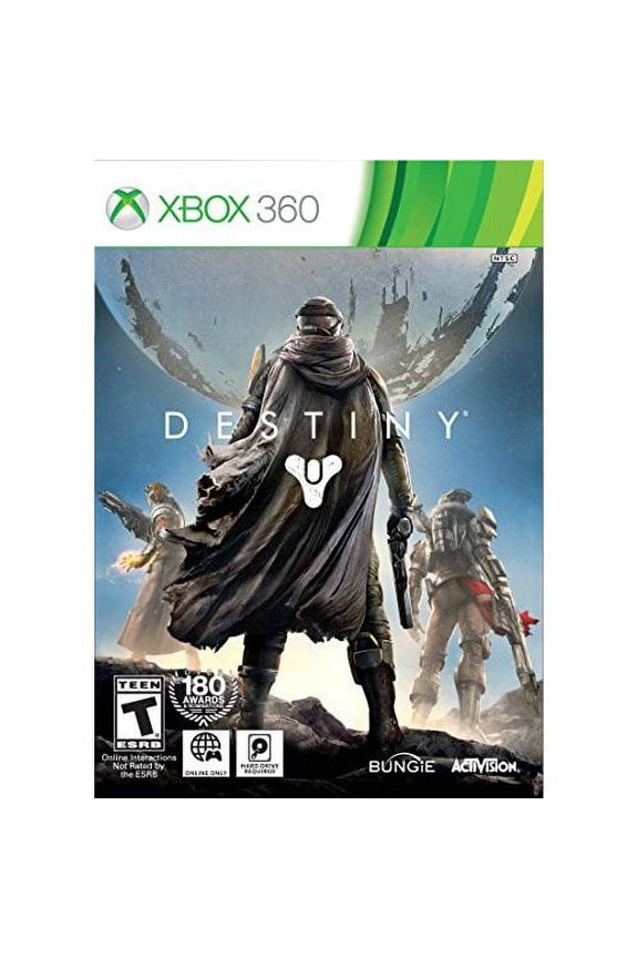 Pre-Owned Destiny Standard Edition Shooter for Xbox 360, 1 Offline Player, Parental Controls