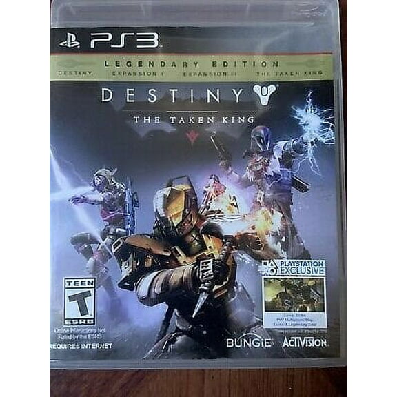 Destiny: The Taken King, Legendary Edition - PlayStation 3 LATAM version Spanish/English/French