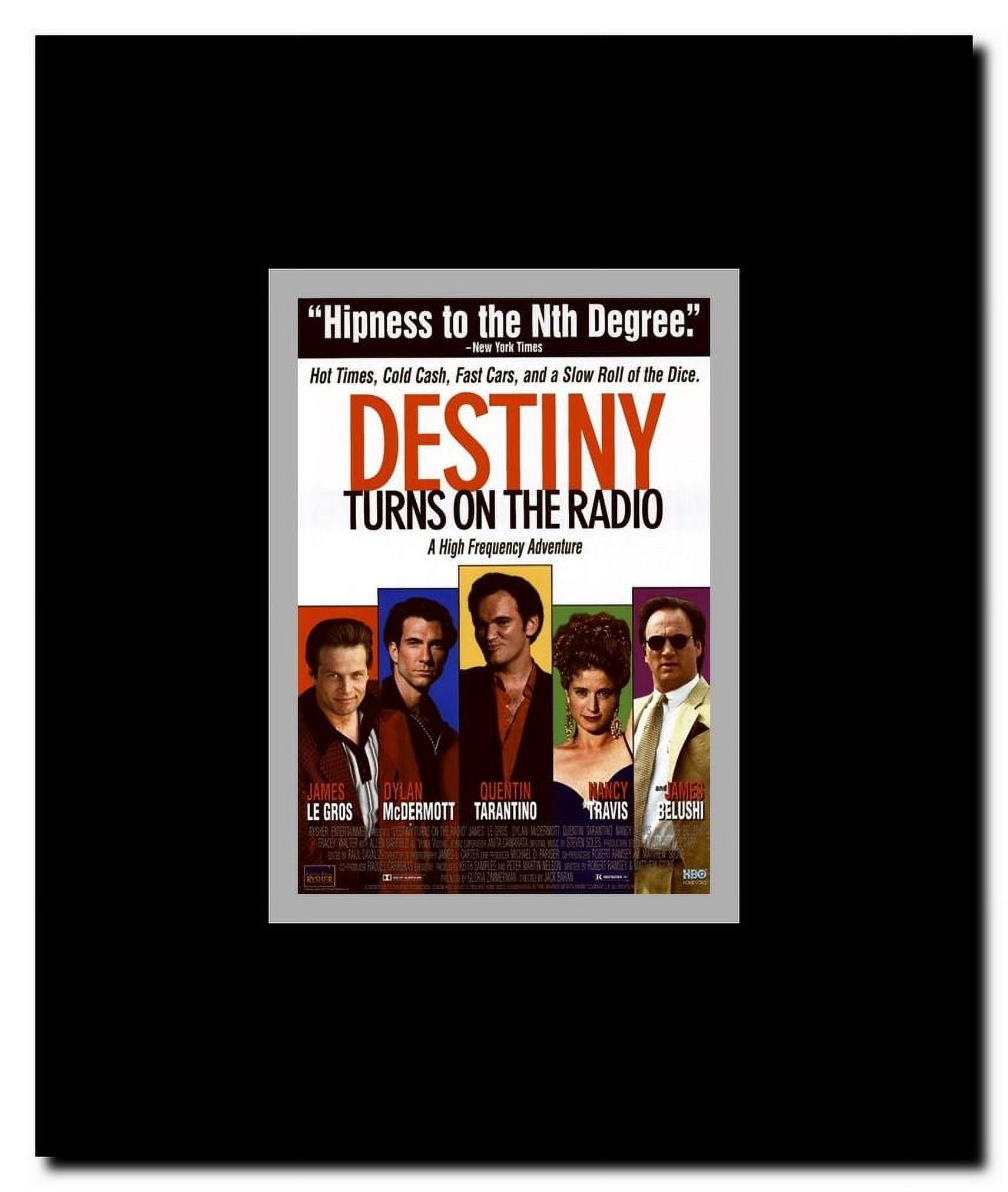 Destiny Turns on the Radio Framed Movie Poster