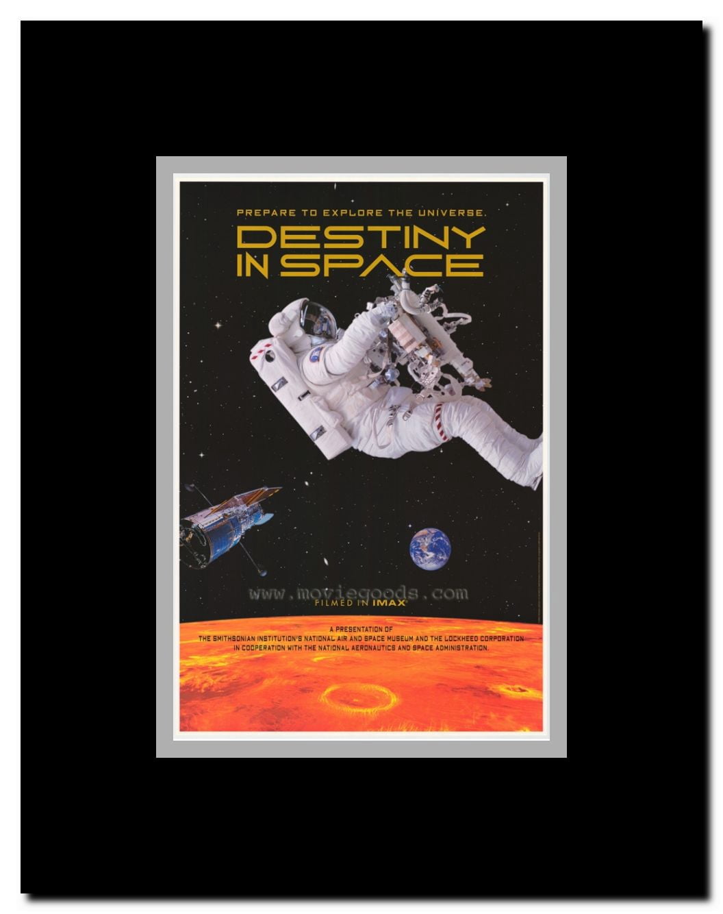 Destiny in Space (IMAX) Framed Movie Poster