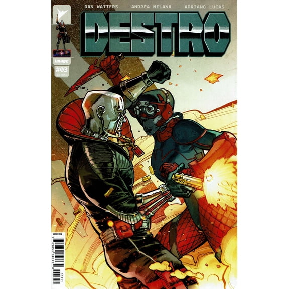 Destro #3A VF ; Image Comic Book