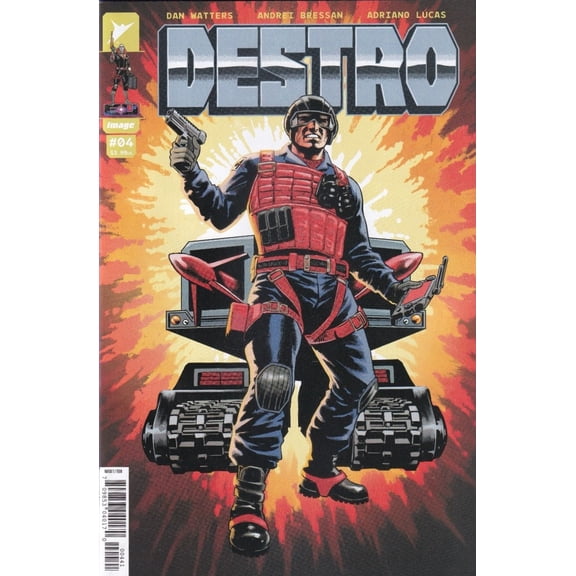 Destro #4D VF ; Image Comic Book