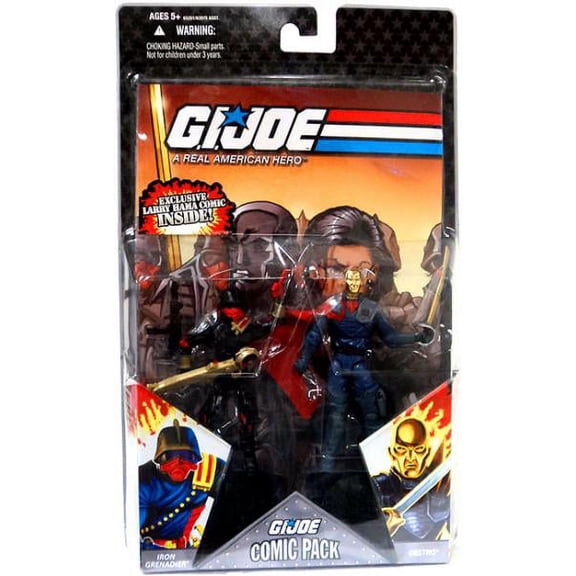Destro & Iron Grenadier Action Figure 2-Pack GI Joe
