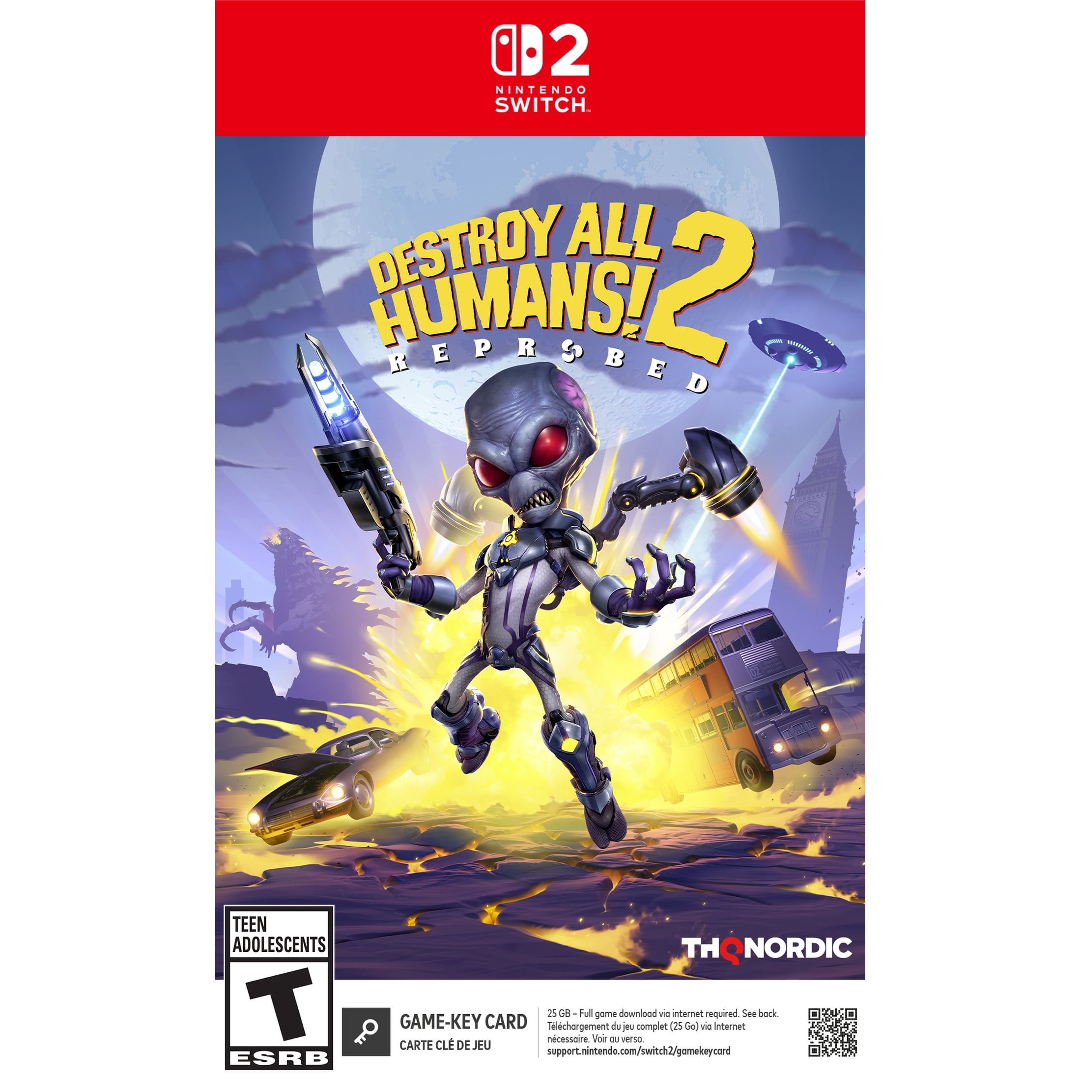 Destroy All Humans! 2 - Reprobed - Nintendo Switch 2 Game