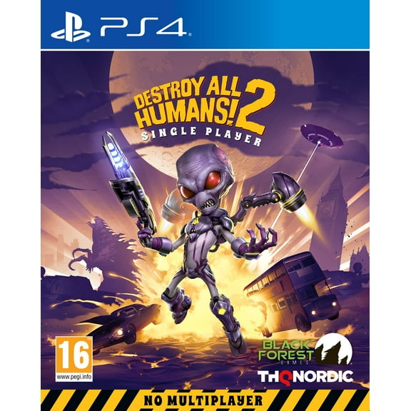 Destroy All Humans! 2 - Reprobed: Single Player - PlayStation 4 PlayStation 4 S (PlayStation 4)