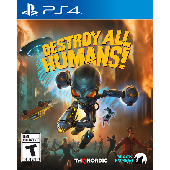 Destroy All Humans!, THQ-Nordic, PlayStation 4, 811994022189