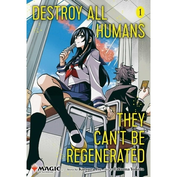 Pre-Owned Destroy All Humans. They Can't Be Regenerated. a Magic: The Gathering Manga, Vol. 1 (Paperback) 1974747212 9781974747214