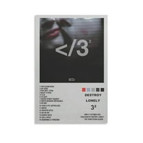 Destroy Lonely  Canvas Poster Wall Decorative Art Painting Living Room Bedroom Decoration Gift