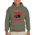 thumbnail image 1 of Destroyed World Techno Style Hoodie Men -Image by Shutterstock, Male Small, 1 of 4