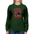 thumbnail image 1 of Destroyed World Techno Style Sweatshirt Women -Image by Shutterstock, Female Medium, 1 of 4