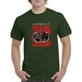 thumbnail image 1 of Destroyed World Techno Style T-Shirt Men -Image by Shutterstock, Male XX-Large, 1 of 4