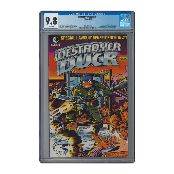 Destroyer Duck #1 - CGC 9.8 Comic Book