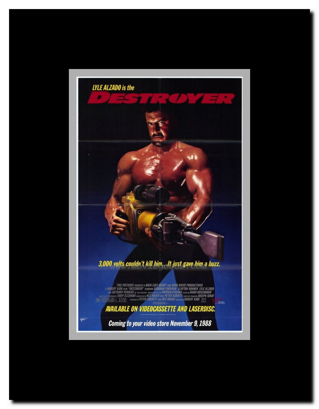 Destroyer Framed Movie Poster