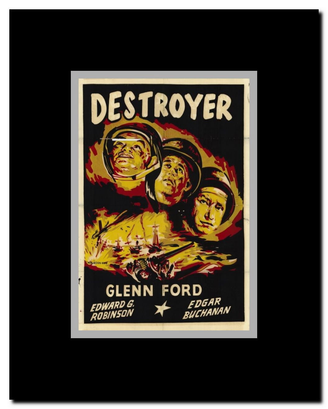 Destroyer Framed Movie Poster