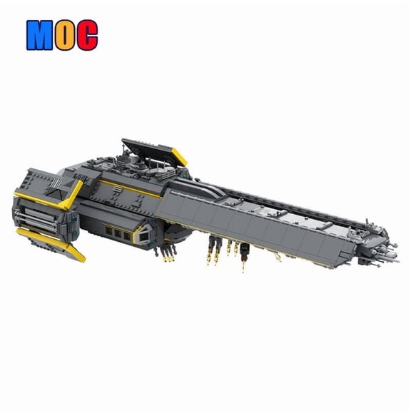 Destroyer Model Building Blocks Set Assembly MOC Bricks Toys Collectibles Gift 1955pcs