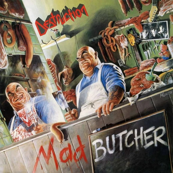 Destruction - Mad Butcher - Mixed Splatter - Music & Performance - Vinyl