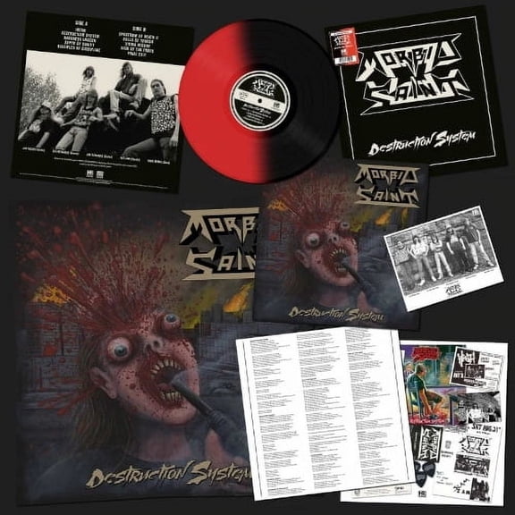 Morbid Saint Destruction System (Bi-Color Vinyl LP) (Vinyl Record)