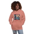 thumbnail image 1 of Destructive Therapy Boxing Unisex Grpahic Hoodie (Dusty Rose, S), 1 of 5