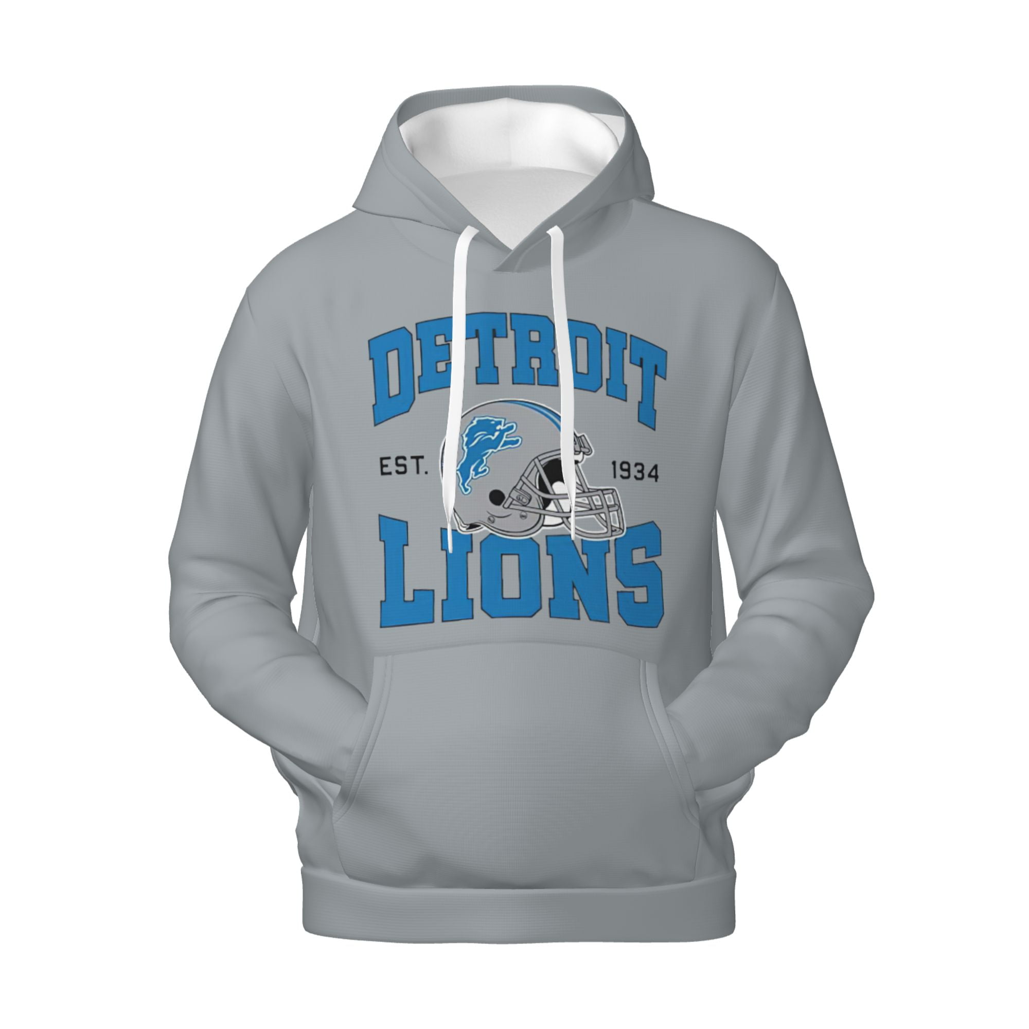 University Of Utah Official Distressed Pullover Hoodie - Unisex Adult, White, Large, Poly/Cotton Blend