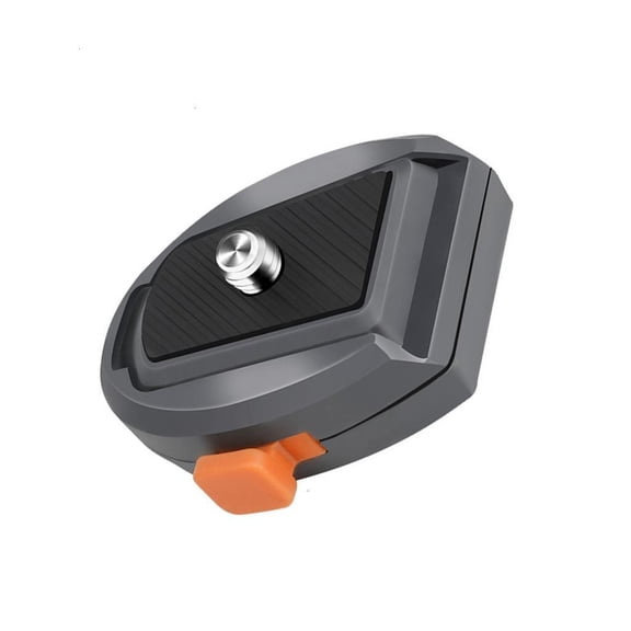 Detach Camera Mount Base Plate Multi Secure Grip Design for DSLR Action