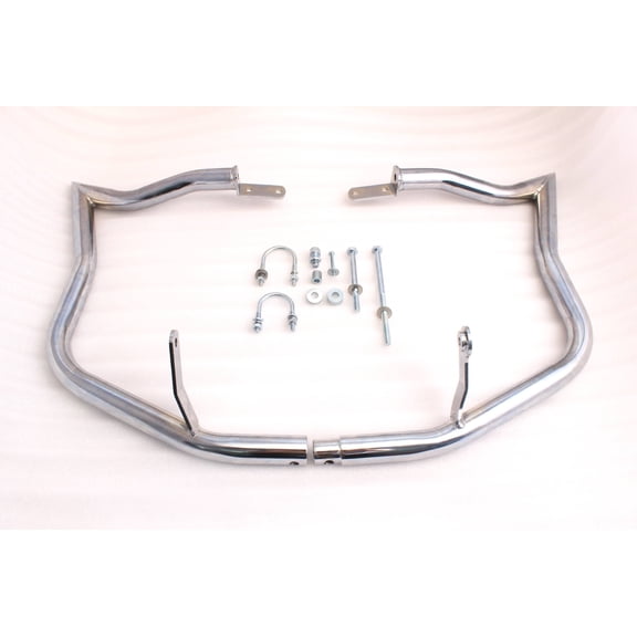 Detachabl Engine Case Guard Highway Crash Bar Fits Honda VTX1800C 2002-08 Chrome