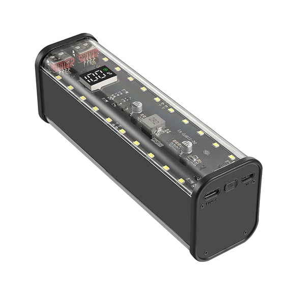 Detachable 18650 Battery Box DIY Power Sources Case With LCD Screen Display