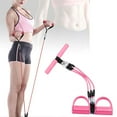 thumbnail image 1 of Detachable 3-Pipe Pedal Resistance Trainer - Adjustable Portable Home Gym Equipment for Strength Training, Compact Fitness Machine with Resistance Bands, Workout Gear for Beginners & Athletes, 1 of 6