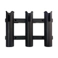 thumbnail image 1 of Detachable 3-Tube Fishing Rod Holder For Ocean Kayak Side, Multi-Functional 3-Rod Storage System, Lightweight Construction For Kayak Anglers(New black), 1 of 5