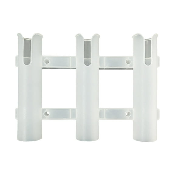 Detachable 3-Tube Fishing Rod Holder, Side-Mounted for Ocean Kayak, Stable Anti-Slip Fishing Rod Rack