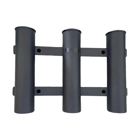 Detachable 3-Tube Fishing Rod Holder, Side-Mounted for Ocean Kayak, Stable Anti-Slip Fishing Rod Rack