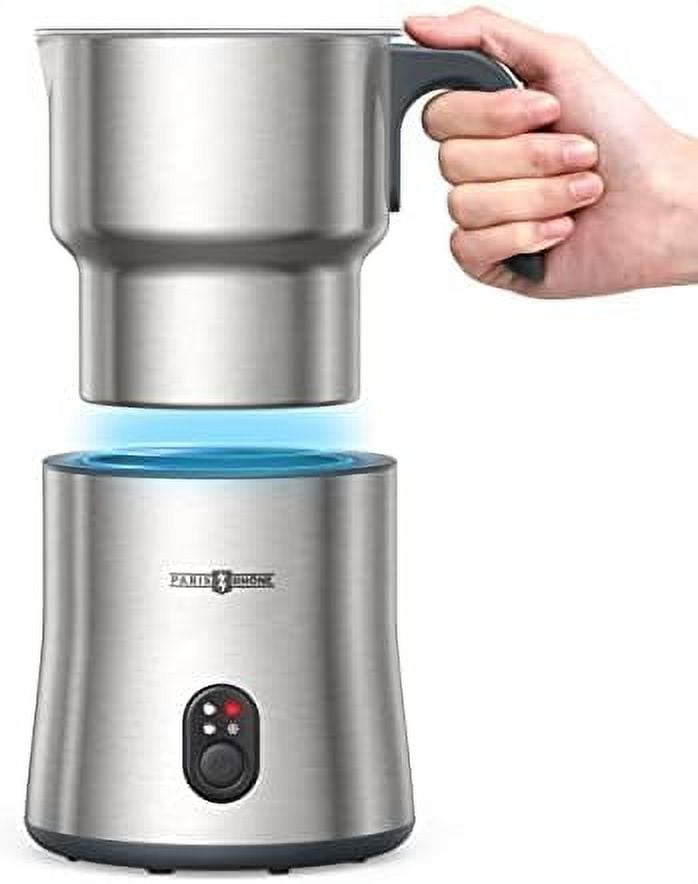 Detachable 4In1 Milk Frother And Steamer 500Ml Hot Chocolate Maker