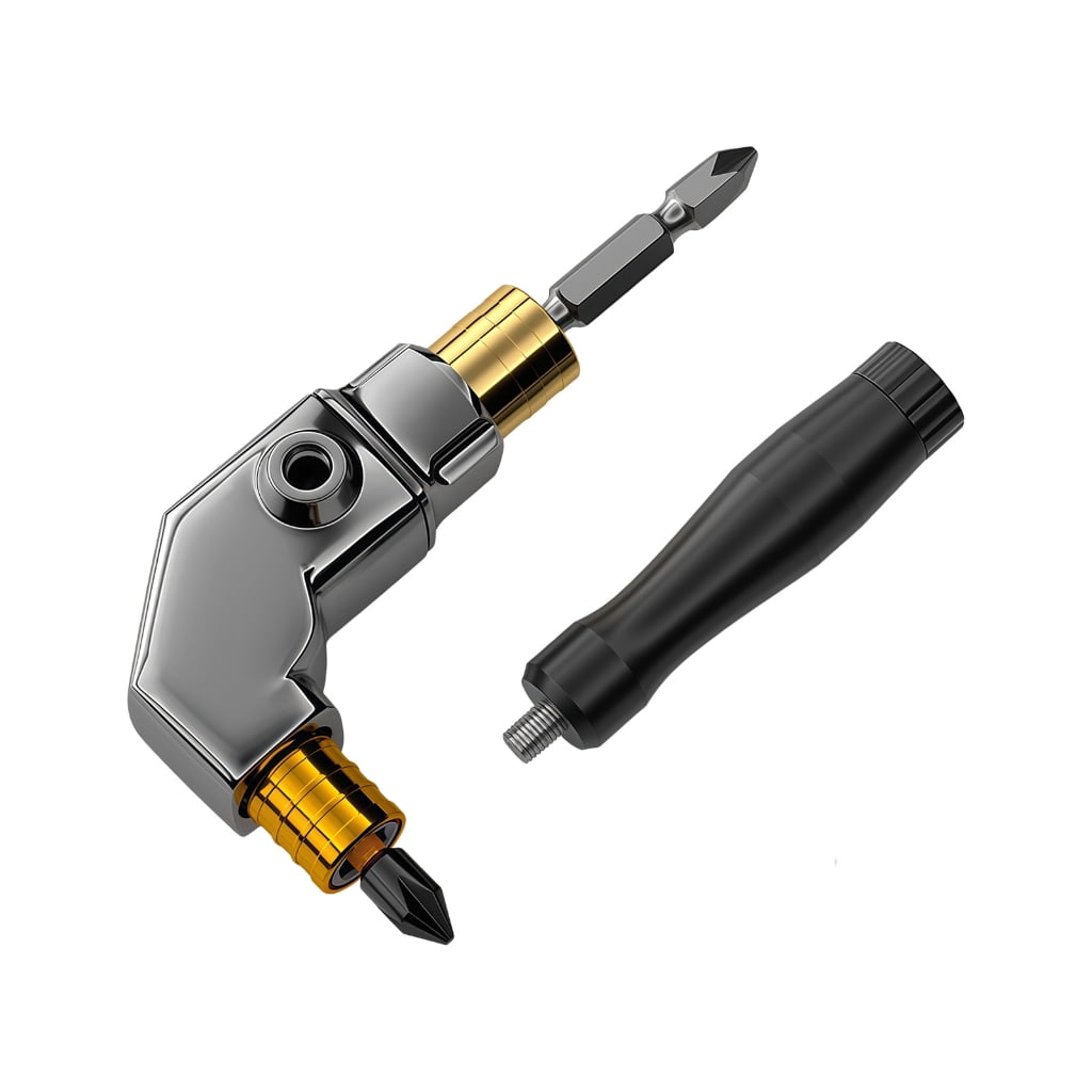 Detachable 90 Degree Screwdriver Right Angled Drill Attachment Socket ...