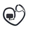 thumbnail image 1 of Detachable Adjustable Length Mobile Phone Lanyard Neck Strap Handheld Rope Dark Grey, 1 of 8