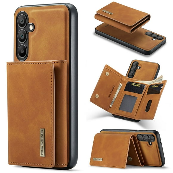 Detachable Back Cover For Samsung Galaxy A15 A35 A55 Wallet Case with Card Holder Magnetic For Samsung Galaxy A15 A35 A55 Leather Phone Cases