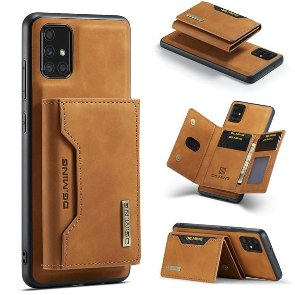 Detachable Back Cover For Samsung Galaxy A71 A51 Wallet Case with Card Holder Magnetic For Samsung Galaxy A71 A51 Leather Phone Cases