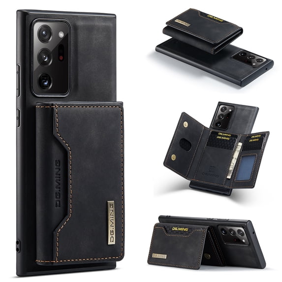 Detachable Back Cover For Samsung Galaxy Note Ultra Note20 Wallet Case with Card Holder Magnetic For Samsung Galaxy Note Ultra Note20 Leather Phone Cases