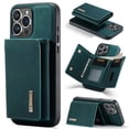 thumbnail image 1 of Detachable Back Cover For iPhone 15 Pro Max 15Plus 15Pro 14ProMax 14Pro 14Plus 13ProMax 13 13Pro 12ProMax 12 12Pro 11 Pro Max  Wallet Case with Card Holder Magnetic For iPhone 15 Leather Phone Cases, 1 of 9