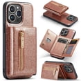 thumbnail image 1 of Detachable Back Cover For iPhone 15 Pro Max 15Pro 15Plus 14 ProMax 14Pro 14 Plus 13 Pro Max 13Pro 12 Pro Max 12Pro 11 Pro Max Wallet Case with Card Holder Magnetic For iPhone 15 Leather Phone Cases, 1 of 12