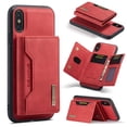 thumbnail image 1 of Detachable Back Cover For iPhone Xs Max XR X XS Wallet Case with Card Holder Magnetic For iPhone XR Leather Phone Cases, 1 of 12