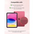thumbnail image 1 of Detachable Backlit Keyboard Case for iPad 10th/11th Gen A16, Trackpad & Pencil Holder,Pink, 1 of 5