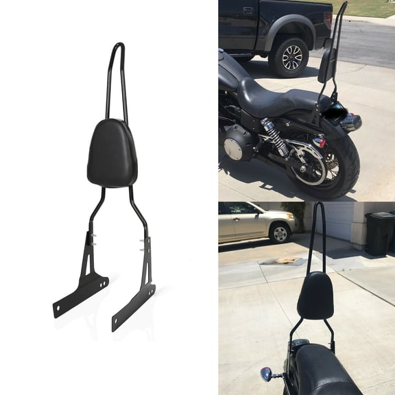 Detachable Backrest Sissy Bar Upright For Harley Davidson Dyna 06-17 Wide Glide